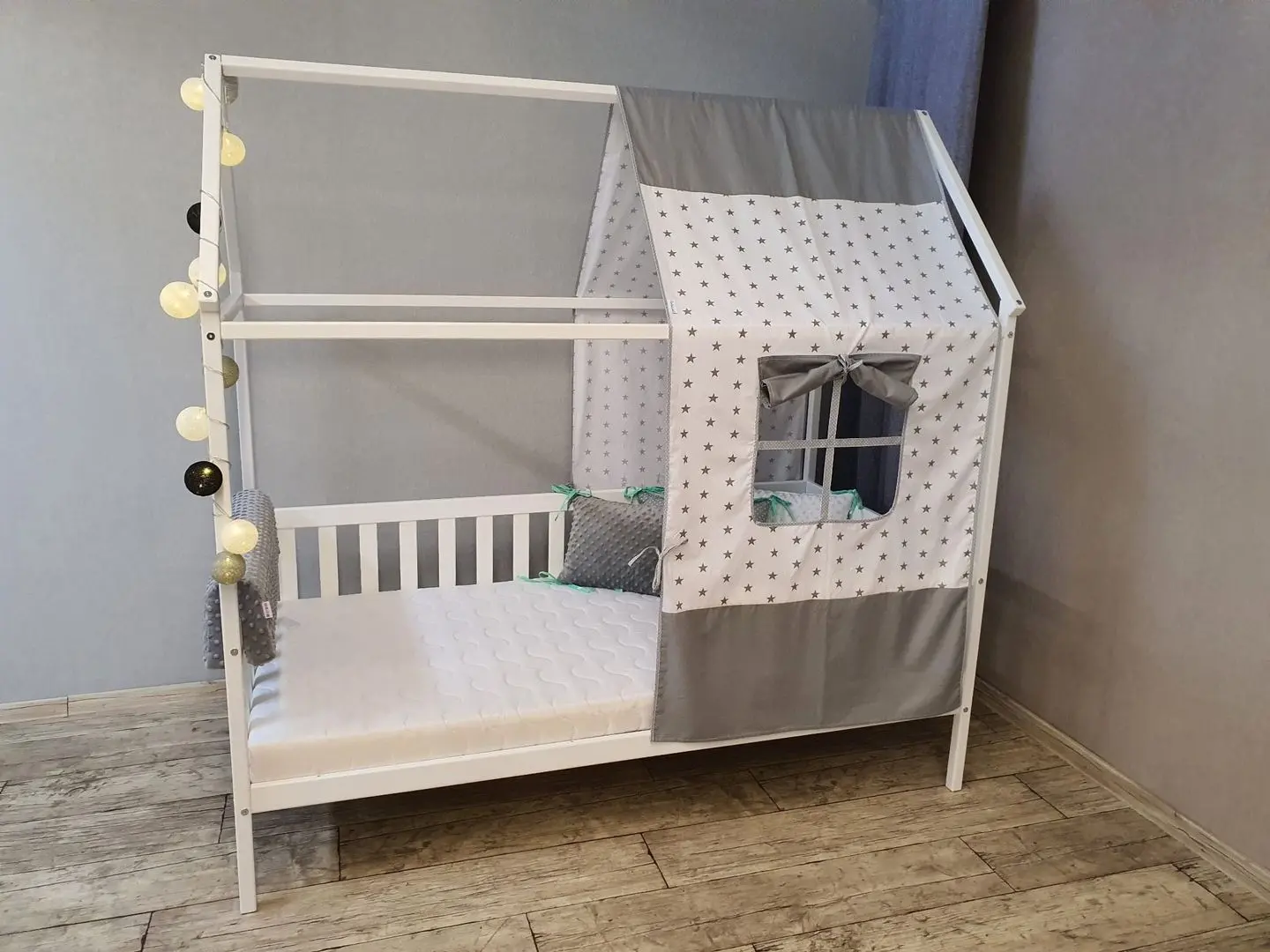 Кровать BellaLuni Domek 80x160 (White) - 2