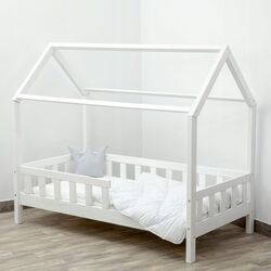 Кровать BellaLuni Domek + MS9 80x160 (White) Thumb