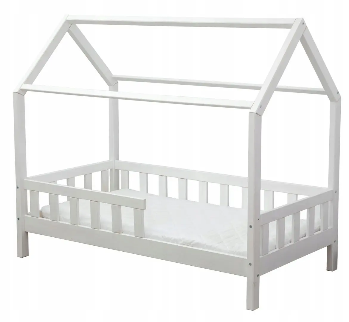 Кровать BellaLuni Domek + MS9 80x160 (White)