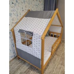 Кровать BellaLuni Domek с матрасом 80x180 (Alder) Thumb