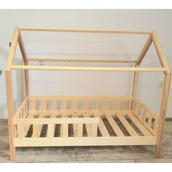 Кровать BellaLuni Domek с ящиком 80x160 (Natural Pine) Thumb