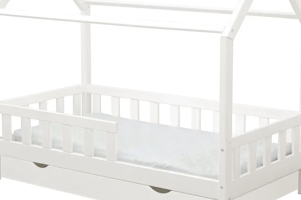 Кровать BellaLuni Domek с ящиком 80x160 (White) - 2