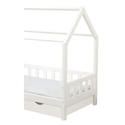 Кровать BellaLuni Domek с ящиком 80x160 (White) Thumb
