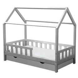 Pat BellaLuni Domek cu sertar 90x180 (Gray)