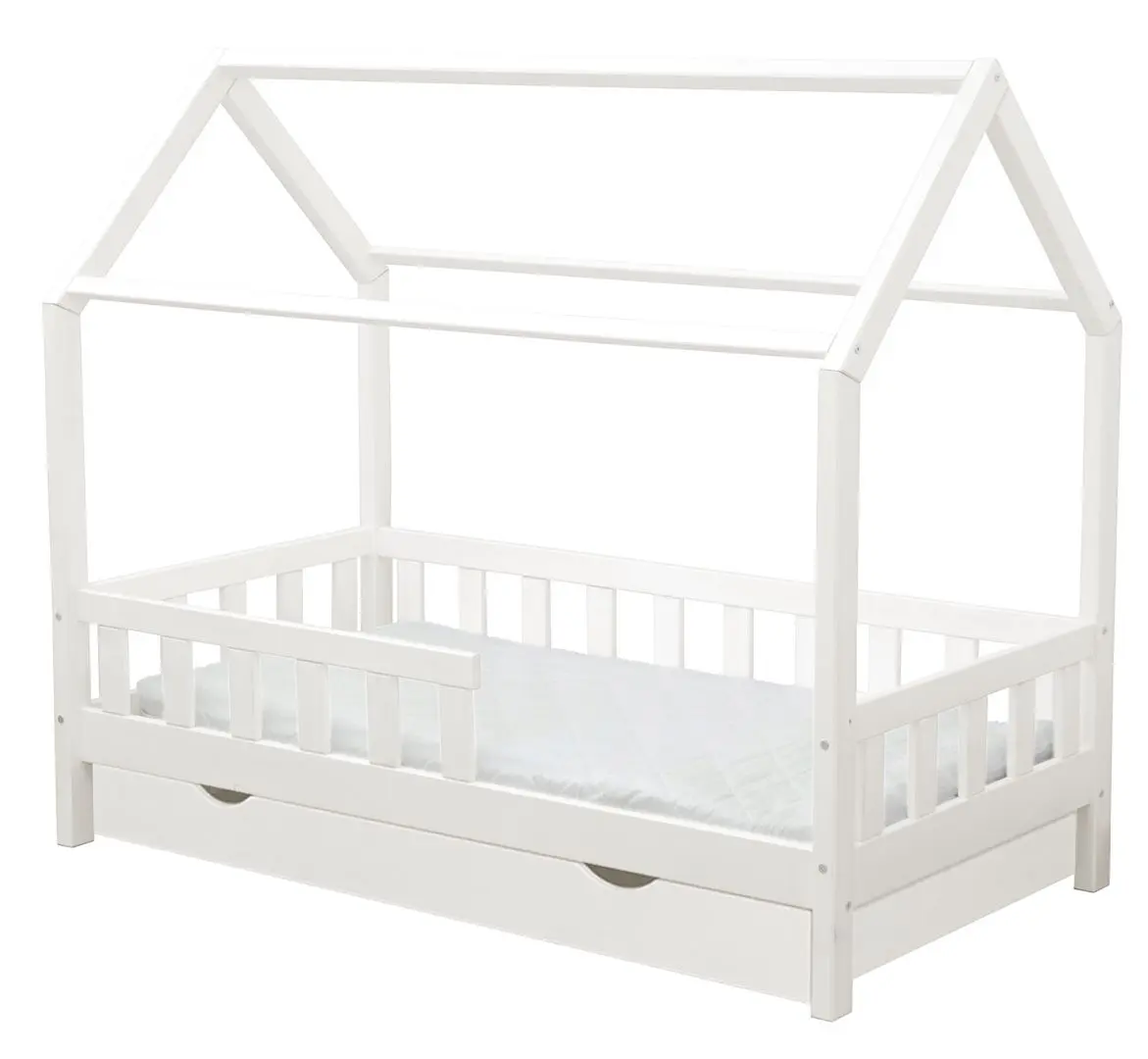 Кровать BellaLuni Domek с ящиком 90x180 (White)