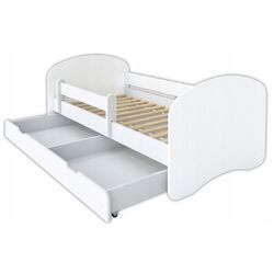 Кровать BellaLuni Happy 70x140 с ящиком (White)