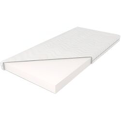 Кровать BellaLuni Happy 90x180 с ящиком/матрасом (White/Blue) Thumb