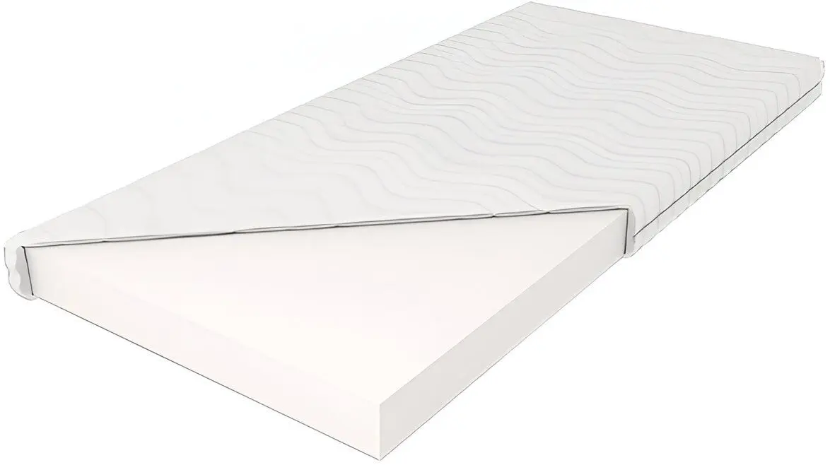 Кровать BellaLuni Happy 90x180 с ящиком/матрасом (White/Green) - 3