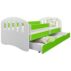 Pat BellaLuni Joy cu sertar/saltea 80x160 (Light Green/White) Thumb