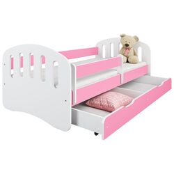 Кровать BellaLuni Joy с ящиком/матрасом 80x180 (Pink/White) Thumb