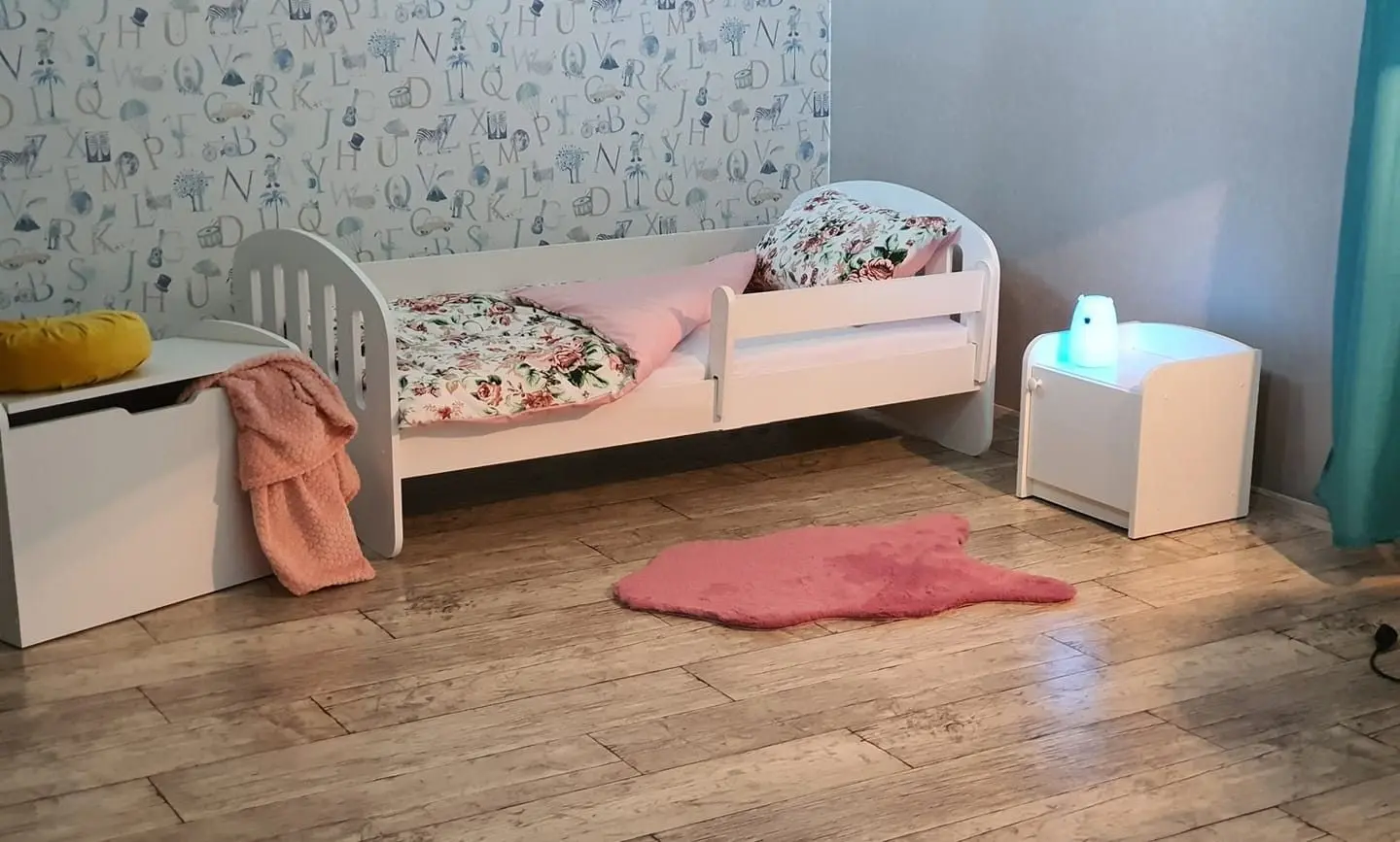 Pat BellaLuni Joy cu sertar/saltea 80x180 (White) - 4