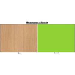 Кровать BellaLuni Tipi 80x180 с матрасом (Light Green) Thumb