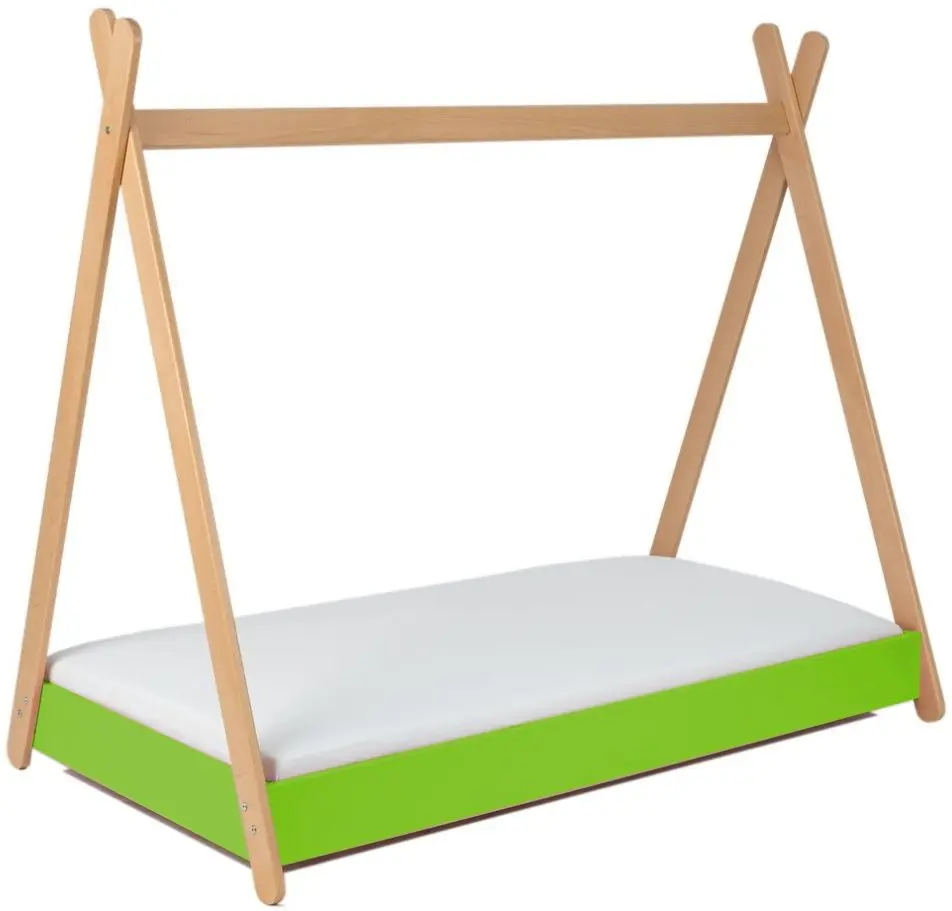 Кровать BellaLuni Tipi 80x180 с матрасом (Light Green)