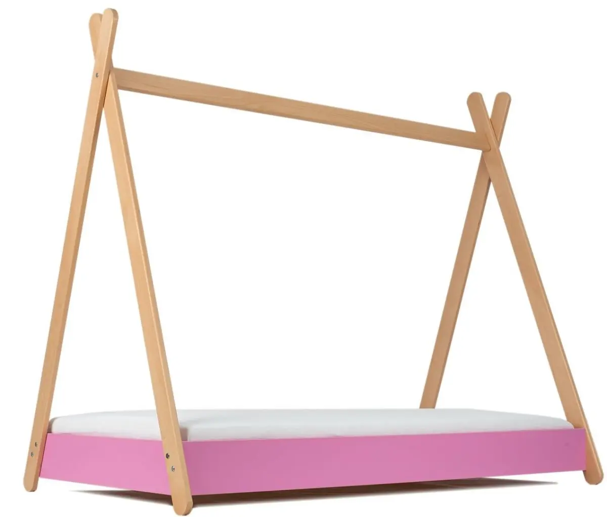 Кровать BellaLuni Tipi 80x160 с матрасом (Pink) - 2