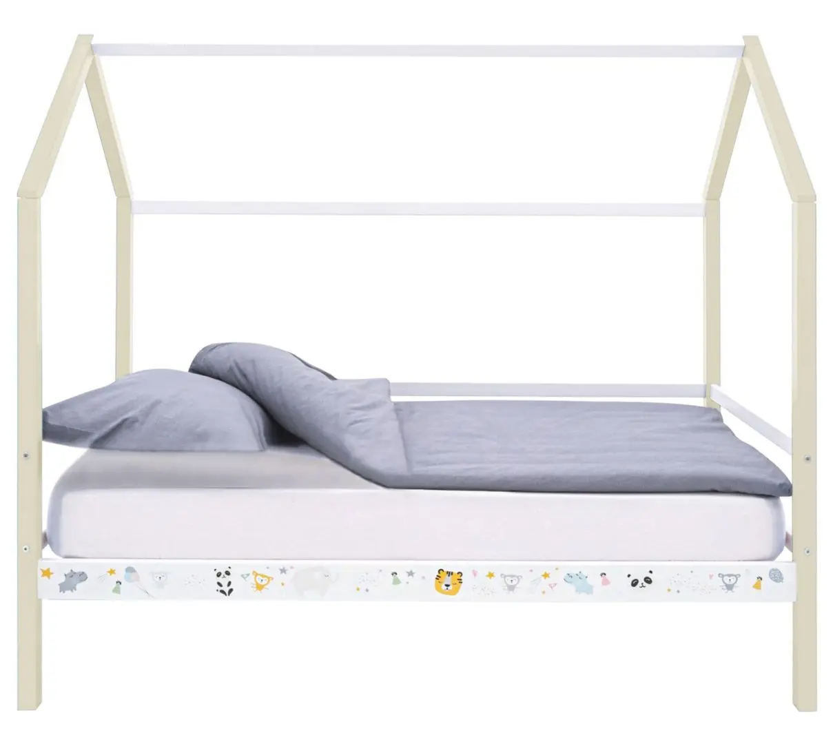 Pat casuta Бельмарко Svogen Animale 70x160 (Beige/White)