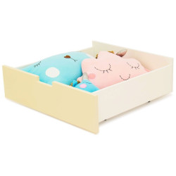 Кровать-домик + Ящики Бельмарко Svogen Зверята 2pcs (Beige/White) Thumb