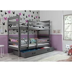 Pat suprapus BMS Group Eryk cu sertar 90x200 (Graphite) Thumb