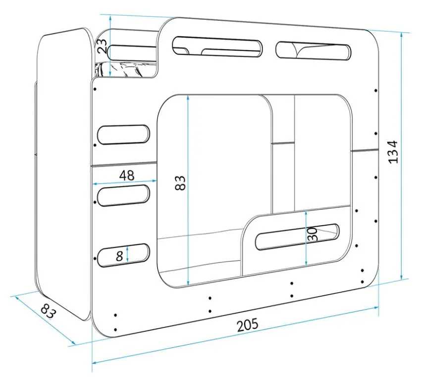 Pat suprapus BMS Group Max 2 80x200 (White)