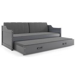 Pat BMS Group Dawid cu pat retractabil 90x200 (Graphite) Thumb