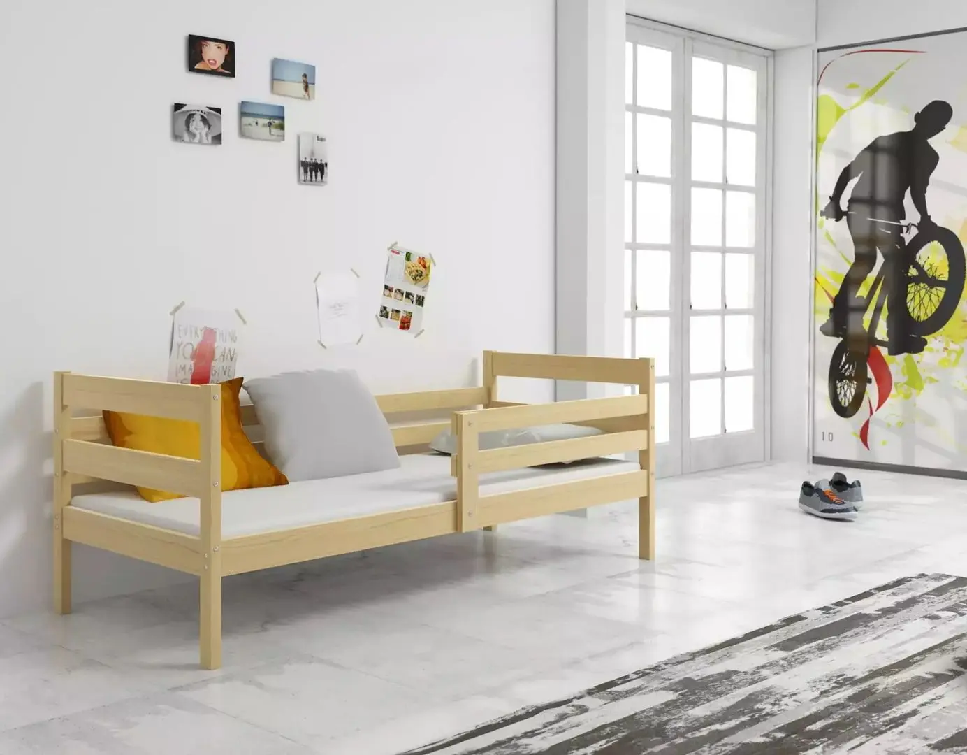 Pat BMS Group Eryk 90x200 (Pine)