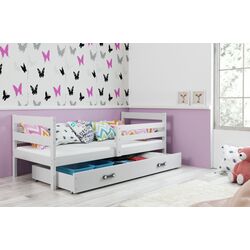 Pat BMS Group Eryk cu pat retractabil 90x200 (White)