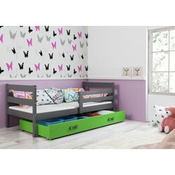 Pat BMS Group Eryk sertar/saltea 80x190 (Graphite/Green)