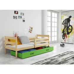 Pat BMS Group Eryk sertar/saltea 80x190 (Pine/Green)