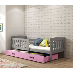 Pat BMS Group Kubus sertar/saltea 80x160 (Graphite/Pink)