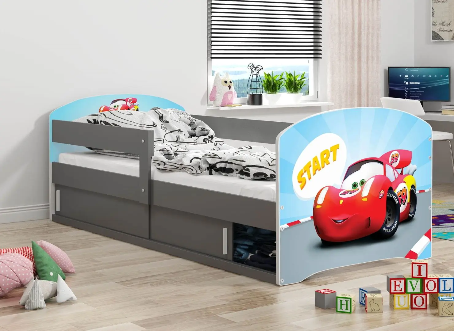 Pat BMS Group Luki 1 Car 80x160 (Graphite)