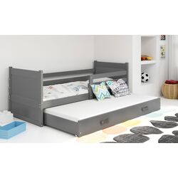 Pat BMS Group Rico cu pat retractabil 90x200 (Graphite)