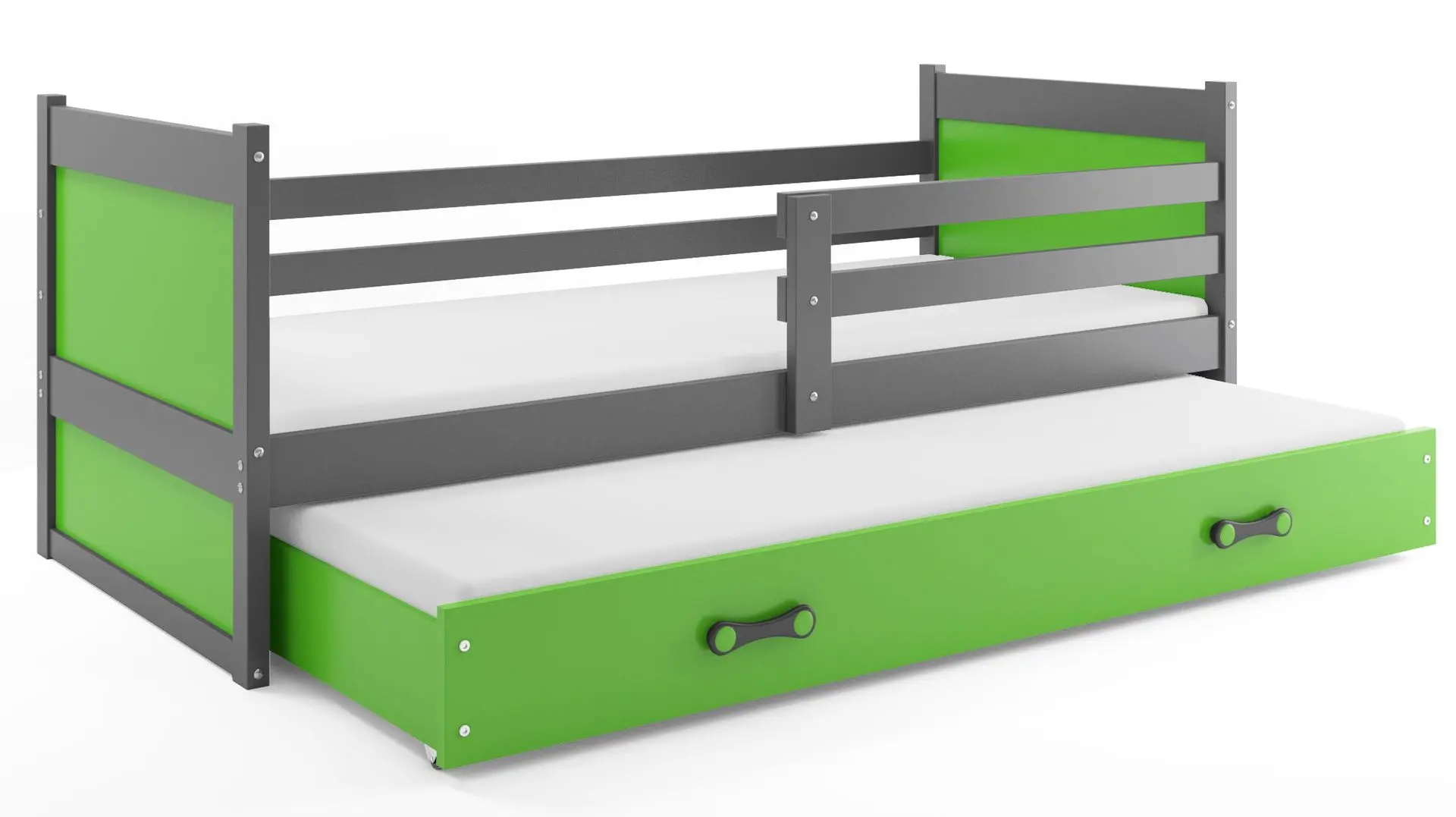 Pat BMS Group Rico cu pat retractabil 90x200 (Graphite/Green)