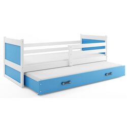 Pat BMS Group Rico cu pat retractabil 90x200 (White/Blue) Thumb