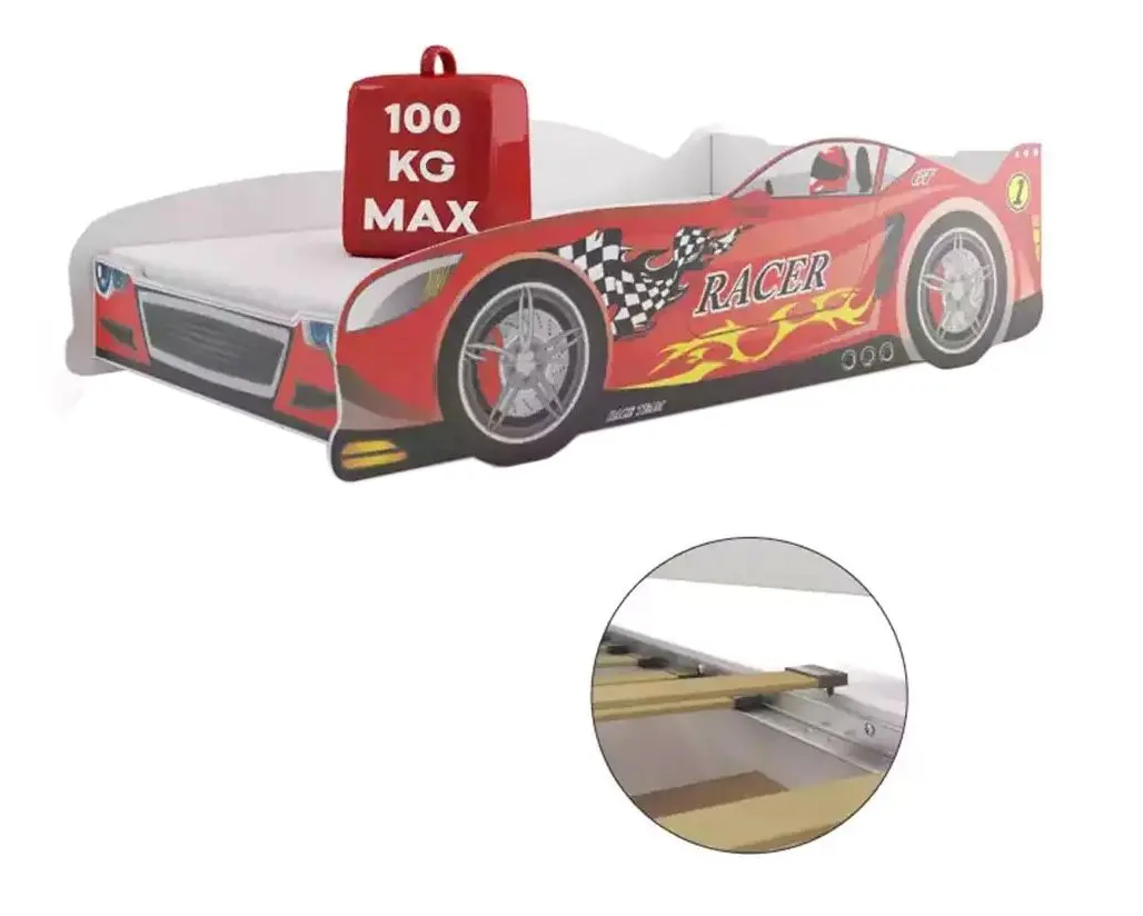 Pat-masina BMS Group Cars 80x160 (Red)