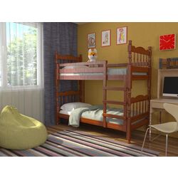 Двухъярусная кровать Браво-Мебель Соня 80x189 (Орех) Thumb