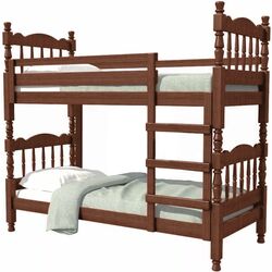 Двухъярусная кровать Браво-Мебель Соня 80x189 (Орех)