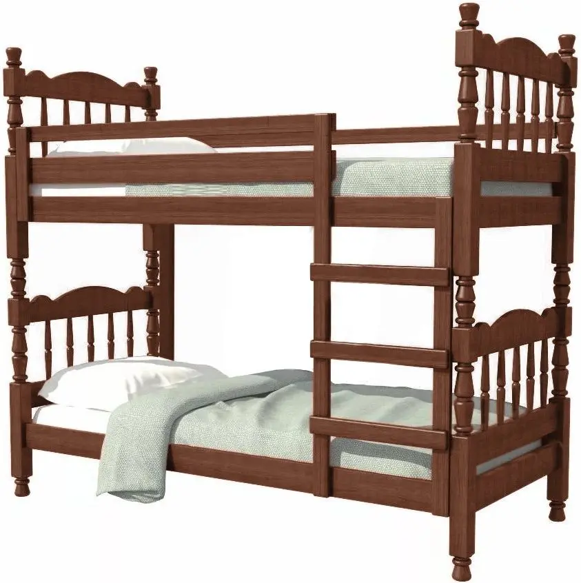 Двухъярусная кровать Браво-Мебель Соня 80x189 (Орех)