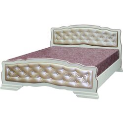 Pat Браво-Мебель Karina-10 140x200 (Milky Oak/Beige)