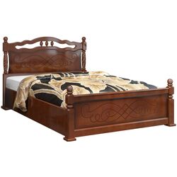 Pat Браво-Мебель Karina-14 140x200 Walnut (cu mec. de ridicare)