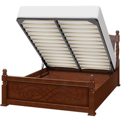 Pat Браво-Мебель Karina-14 160x200 Walnut (cu mec. de ridicare) Thumb