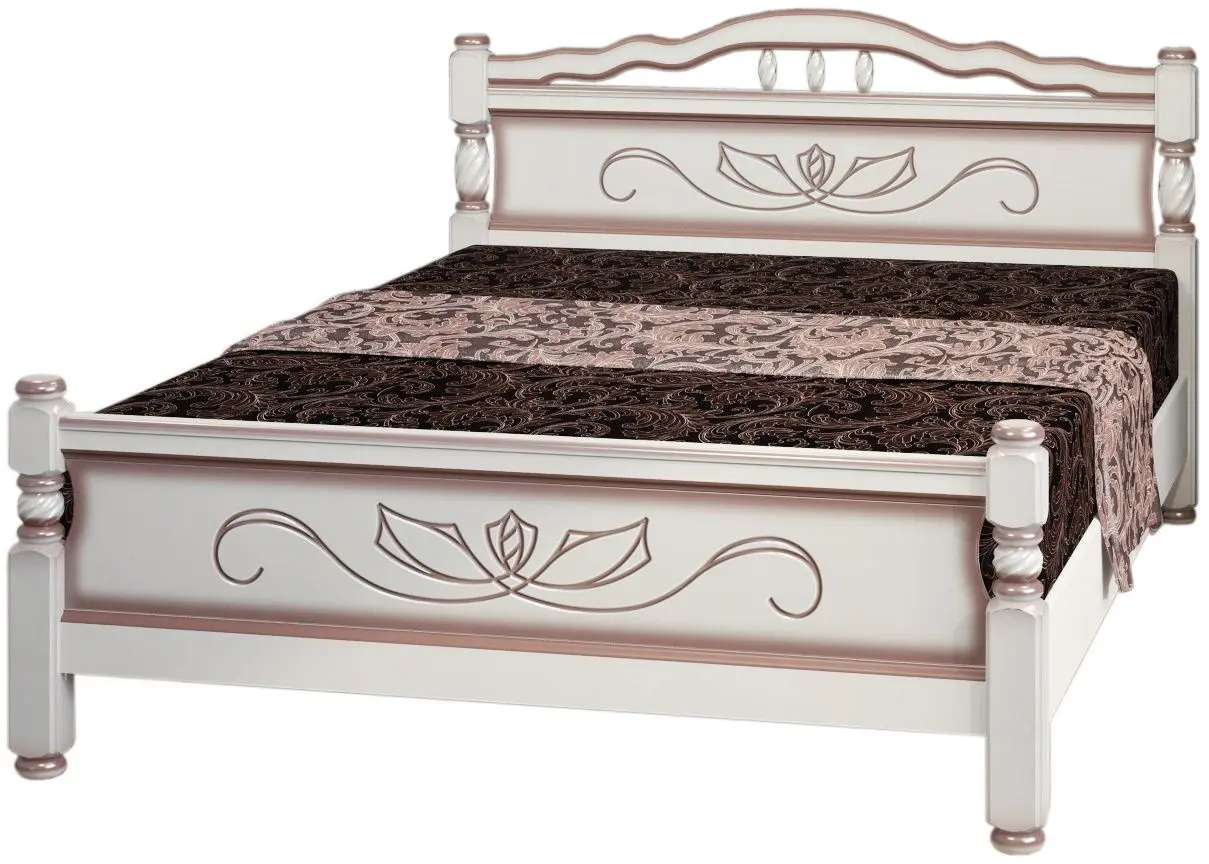 Pat Браво-Мебель Karina-5 160x200 (Milky Oak)