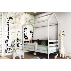 Кровать Браво-Мебель Скай 80x160 (Белый Античный) Thumb