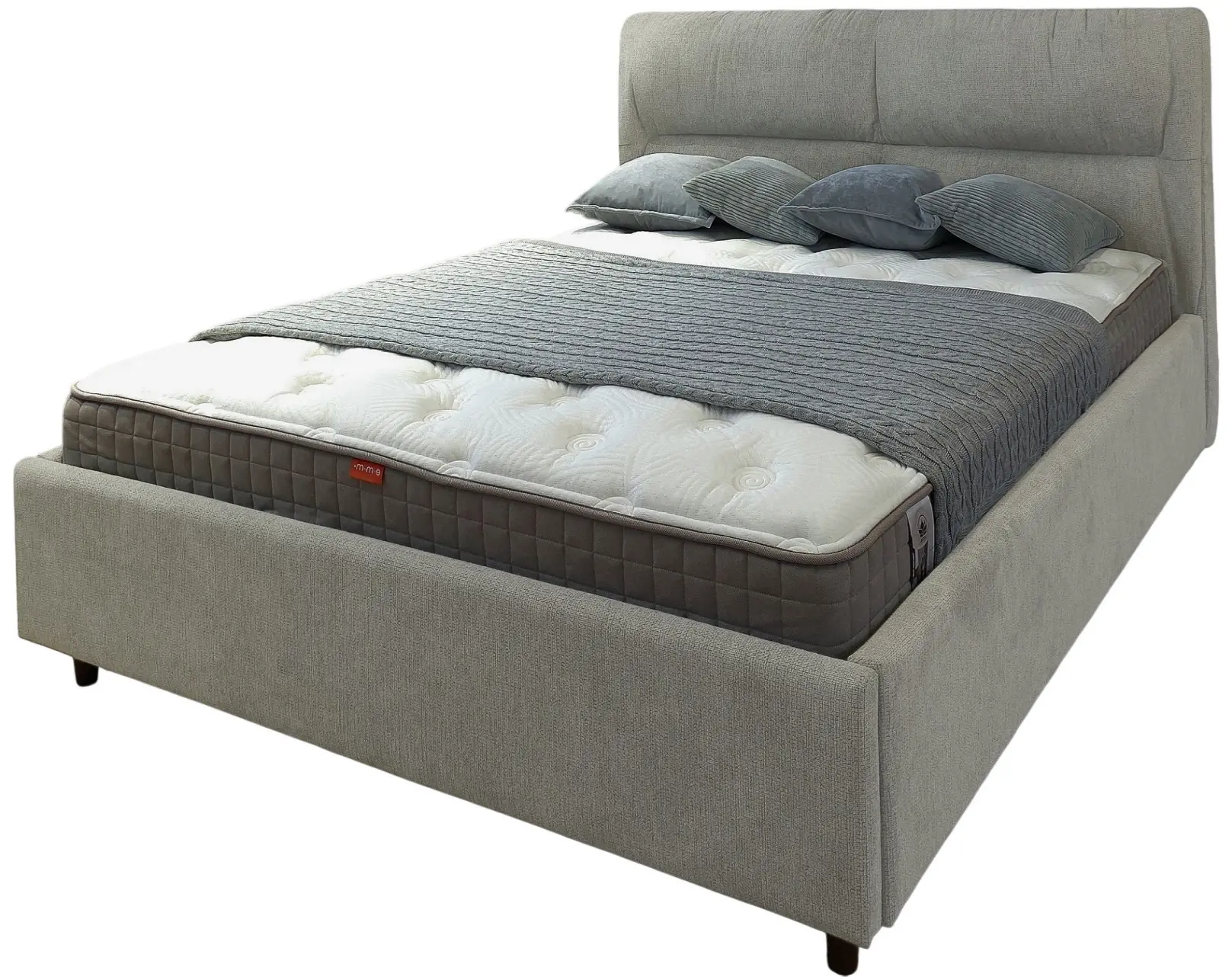 Кровать Charmbed Alisa Prestige 140x200 Glow 04 (Stone) - 4