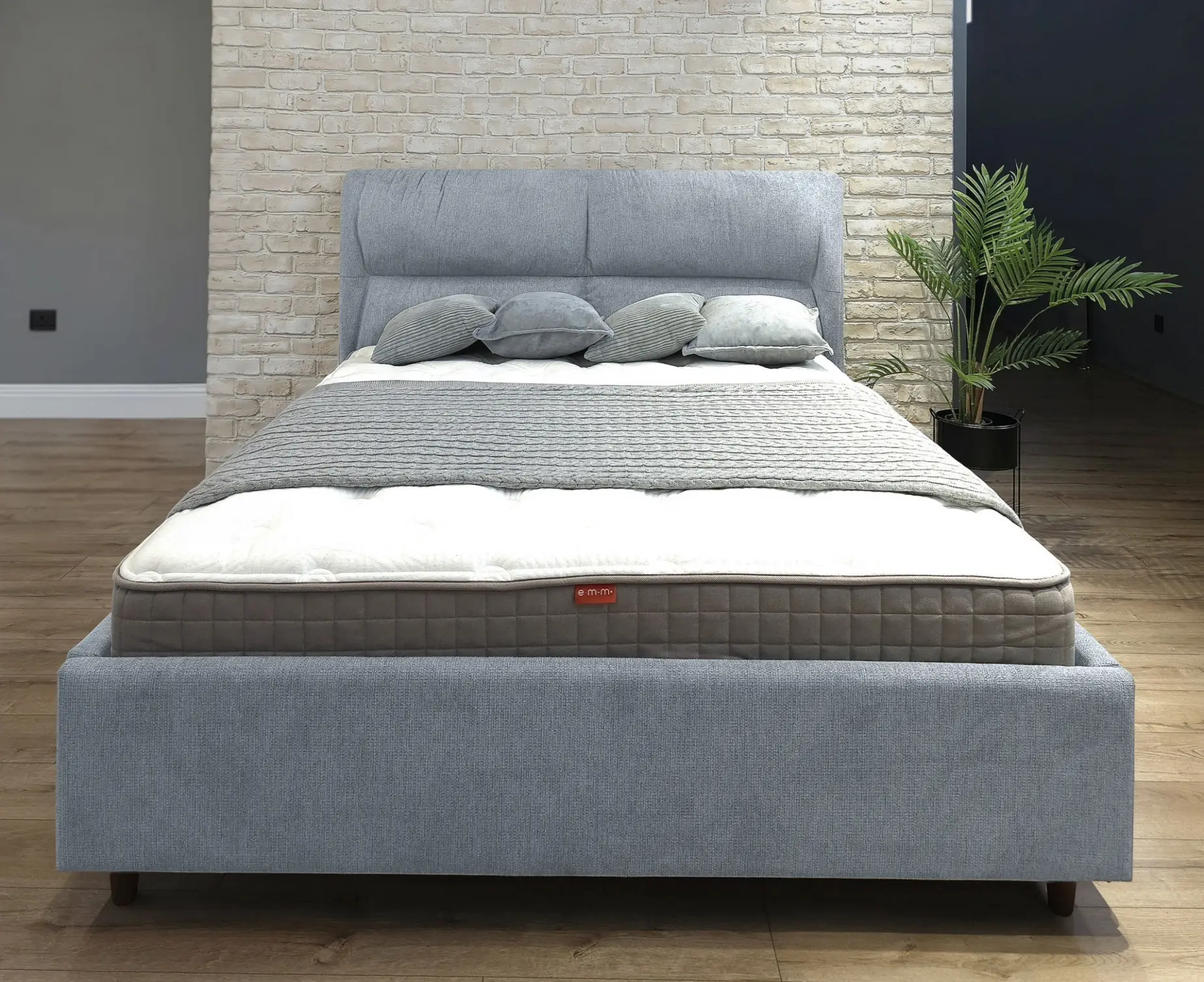 Pat Charmbed Alisa Prestige 140x200 Glow 15 (Light Grey) - 2