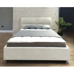 Кровать Charmbed Alisa Prestige 140x200 Velluto 02 (Beige) Thumb