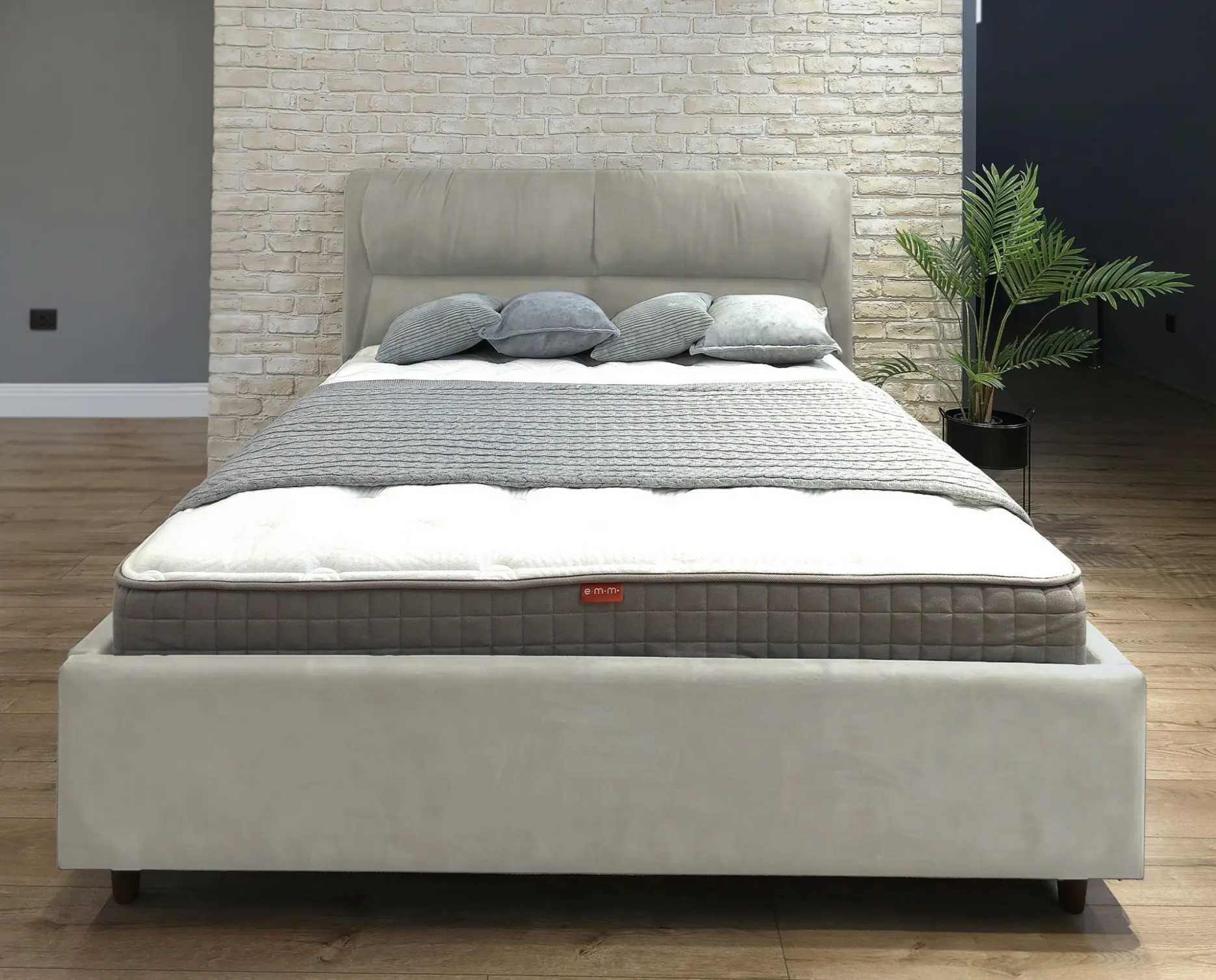 Кровать Charmbed Alisa Prestige 140x200 Velluto 03 (Mika) - 2