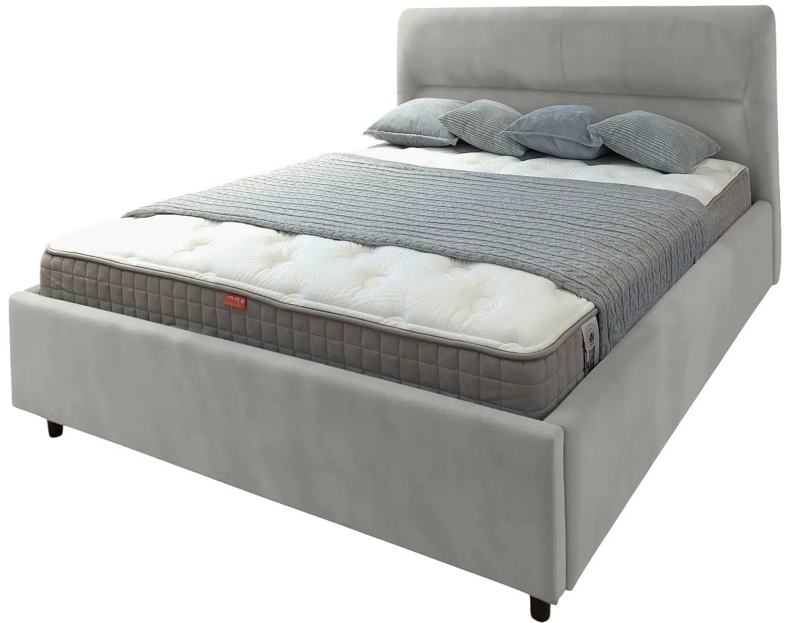 Кровать Charmbed Alisa Prestige 140x200 Velluto 03 (Mika) - 4