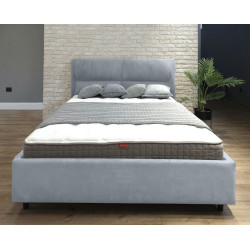 Кровать Charmbed Alisa Prestige 140x200 Velluto 15 (Silver) Thumb