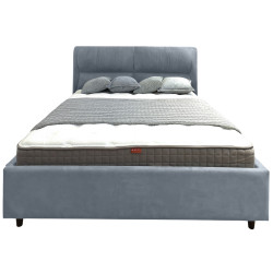 Кровать Charmbed Alisa Prestige 140x200 Velluto 16 (Grey) Thumb