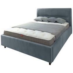 Кровать Charmbed Alisa Prestige 140x200 Velluto 16 (Grey) Thumb