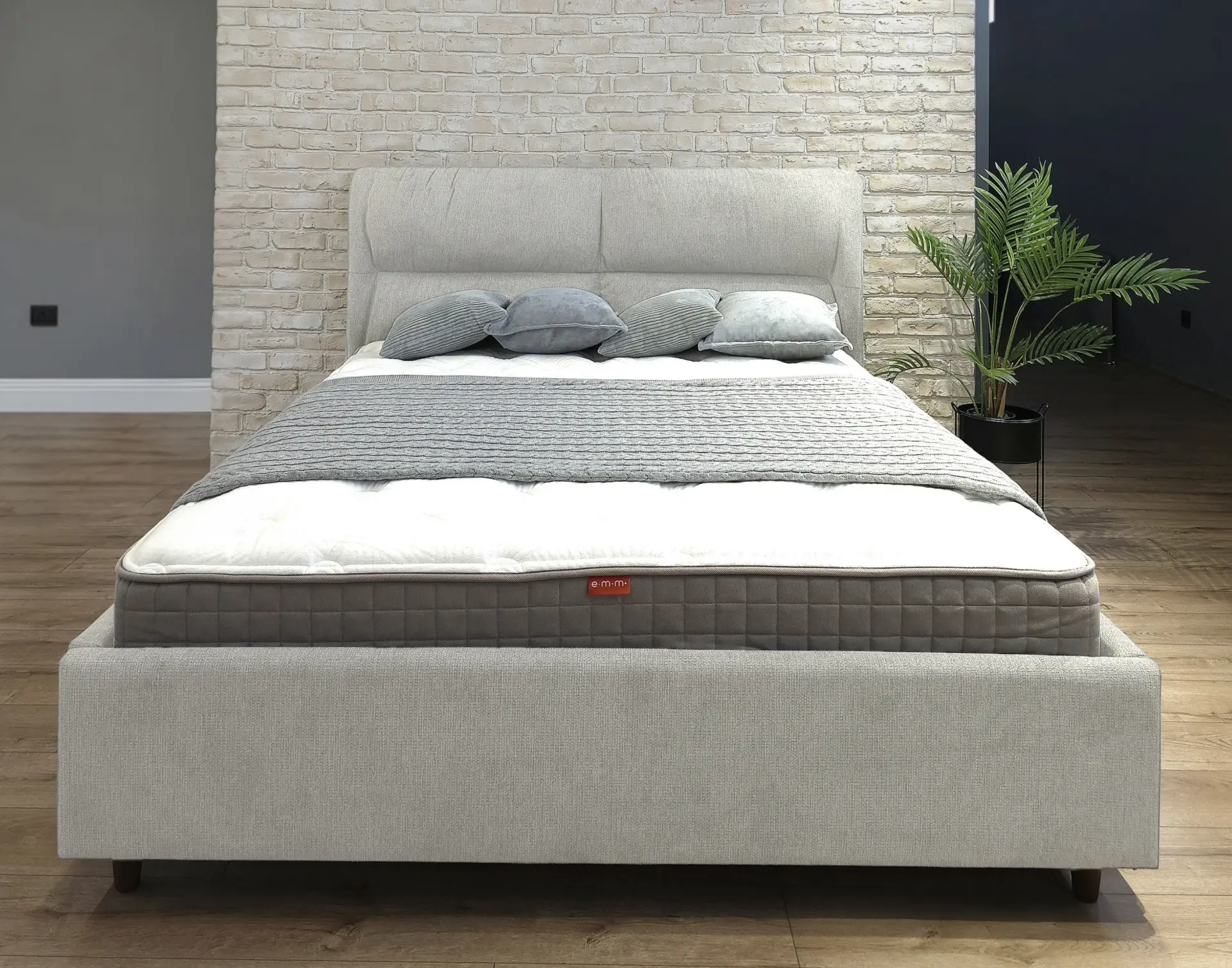 Pat Charmbed Alisa Prestige 160x200 Glow 03 (Fossil) - 2